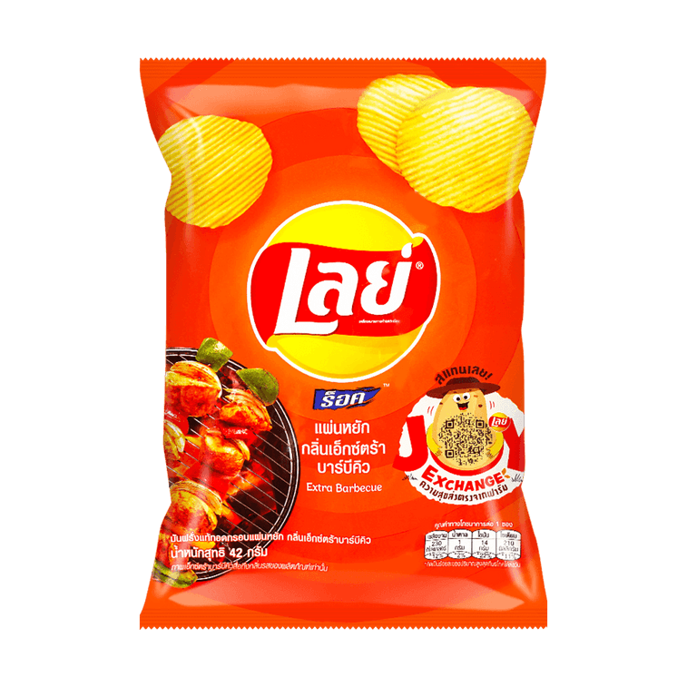 LAYS EXTRA BARBEQUE CHIPS