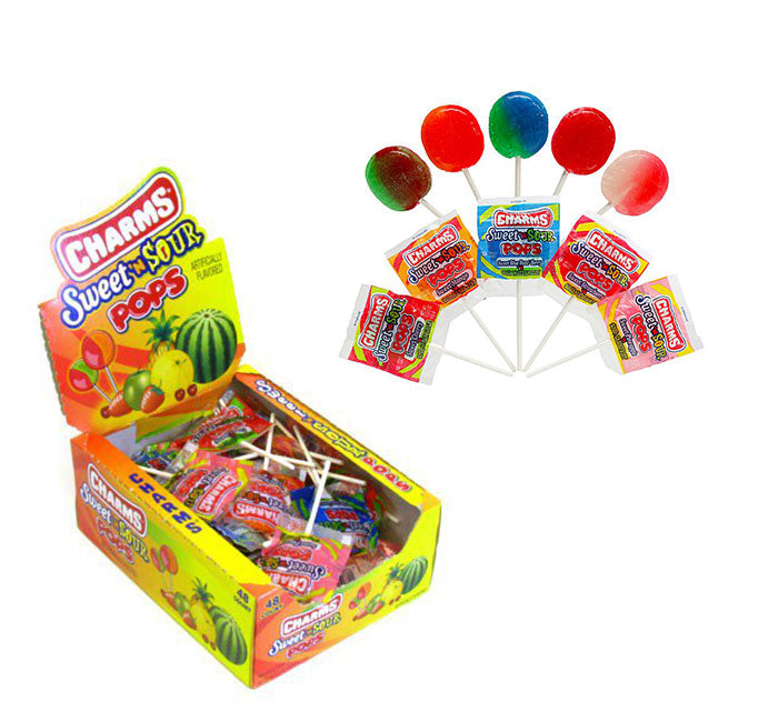 CHARMS SWEET & SOUR POPS