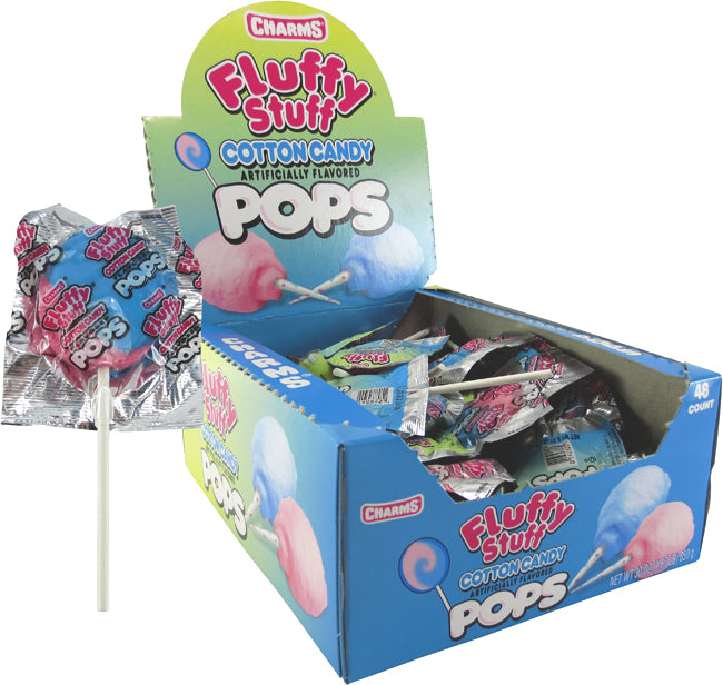 CHARMS POPS - FLUFFY STUFF COTTON CANDY