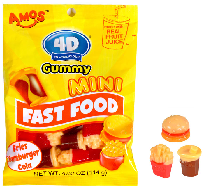 4D GUMMY FAST FOOD