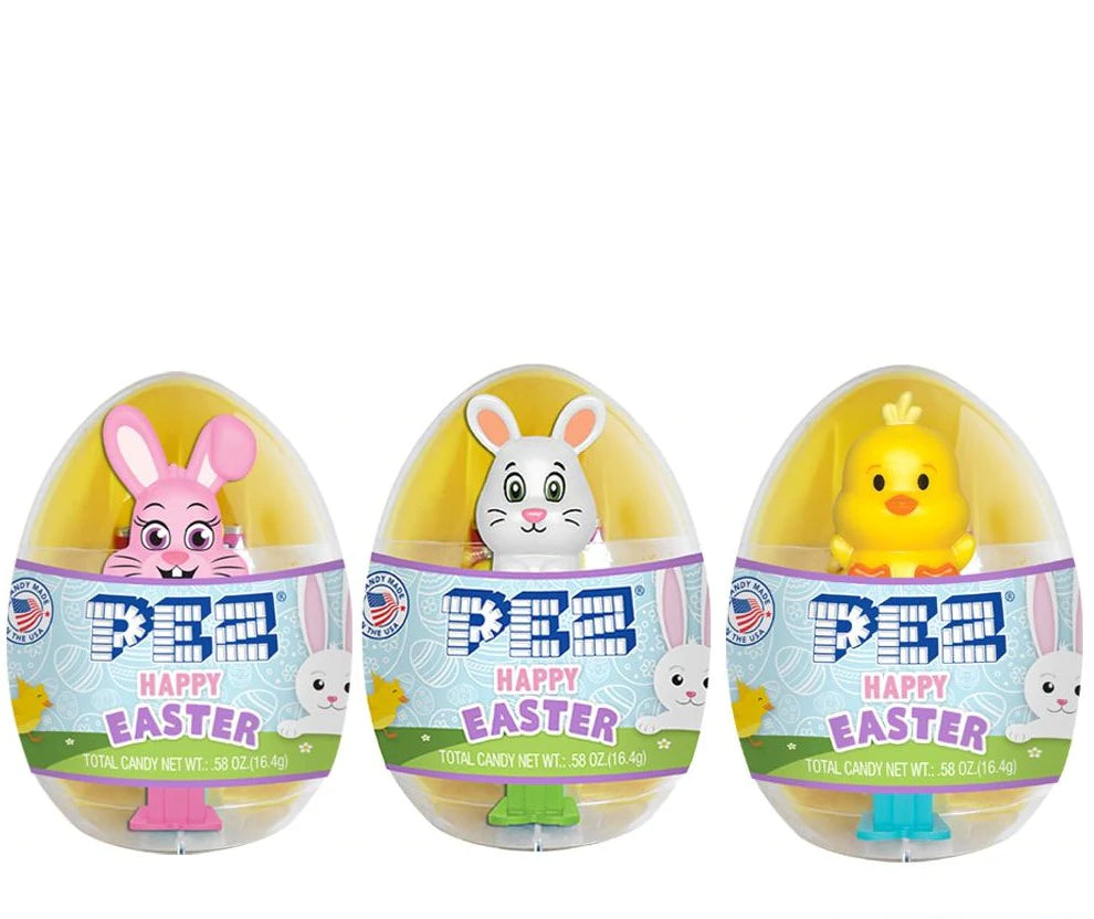 PEZ EASTER CHARACTER IN EGG